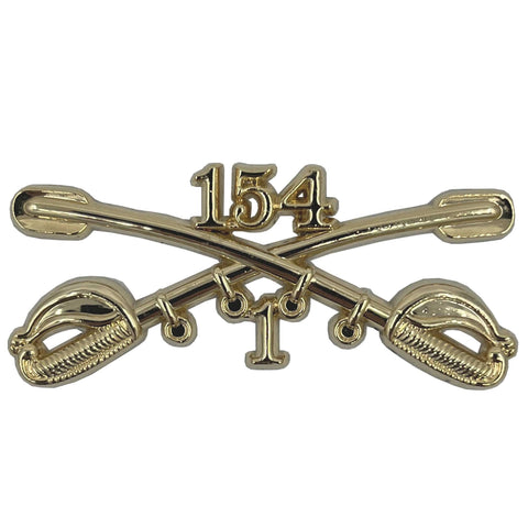 1-154 Cavalry Crossed Saber - Large