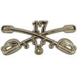 5-17 Cavalry Regimental Crossed Sabers Large