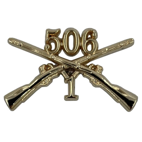 1-506 Regimental Crossed Rifles Standard