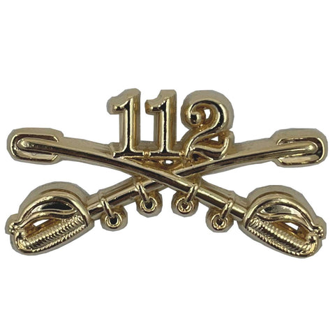 112th Regiment Cavalry Crossed Sabers Standard