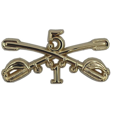 1-5 Cavalry Regimental Crossed Saber Standard