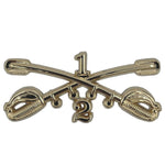 2-1 Cavalry Regimental Crossed Sabers Large