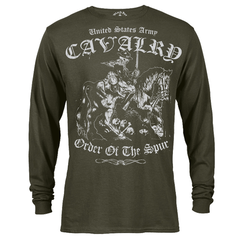 Cavalry "Order of the Spur" T-Shirt - Green