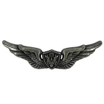 Basic Air Crewman Badge Silver Oxide Finish