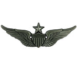 Senior Air Crewman Badge Silver Oxide Finish