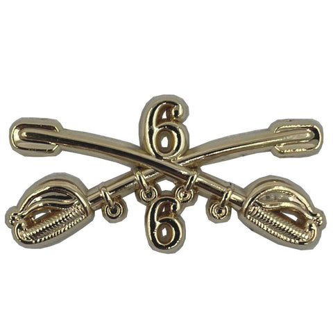 6-6 Regimental Crossed Sabers Standard