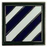 3rd Infantry Division Unit Crest Pin