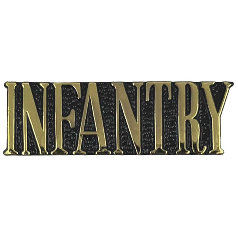 INFANTRY Text Pin