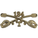 1-134 Regimental Crossed Sabers Large