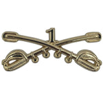 1st Cavalry Regimental Crossed Sabers Large