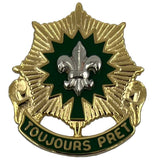 2nd Armored Cavalry DUI "TOUJOURS PRET" Set