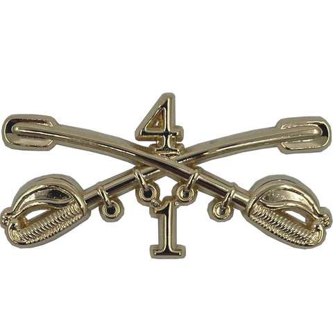 1-4 Regimental Crossed Sabers Large