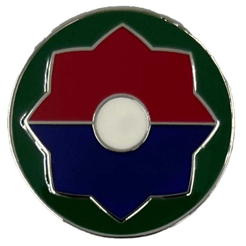 9th Infantry Division Pin