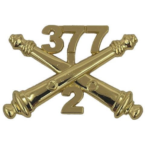 2-377 Field Artillery Crossed Cannons Large