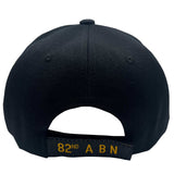82nd Airborne Ball Cap Black