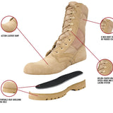 Sierra Sole Tactical Boots 8" - Desert Tan
