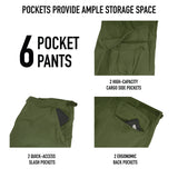 Vintage Vietnam Rip-Stop Fatigue Pants
