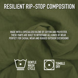 Vintage Vietnam Rip-Stop Fatigue Pants