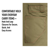 Concealed Carry Quilted Woobie Jacket