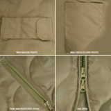 Concealed Carry Quilted Woobie Jacket