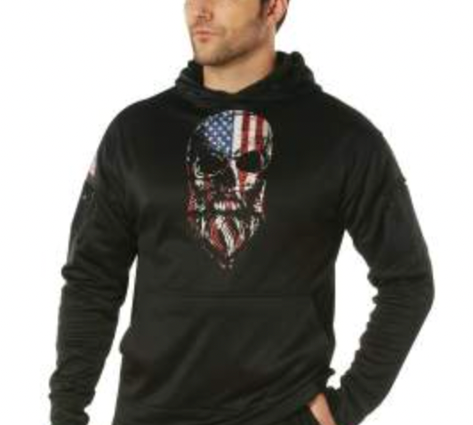 Bearded Skull Concealed Carry Hoodie