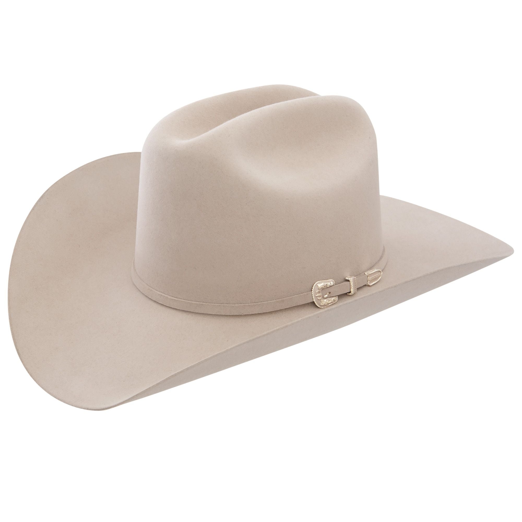 Stetson Skyline 6X cowboy hat in silverbelly with cattleman crown and curved brim