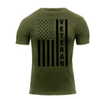 Veteran Flag T-Shirt Olive