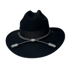 Hat Cord - Steel Gray and Black / Cyber Branch