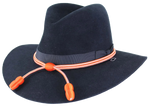 Hat Cord - Orange / White Signal