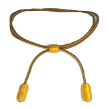 Hat Cord - Red / Yellow w/Yellow  Acorns Ordnance