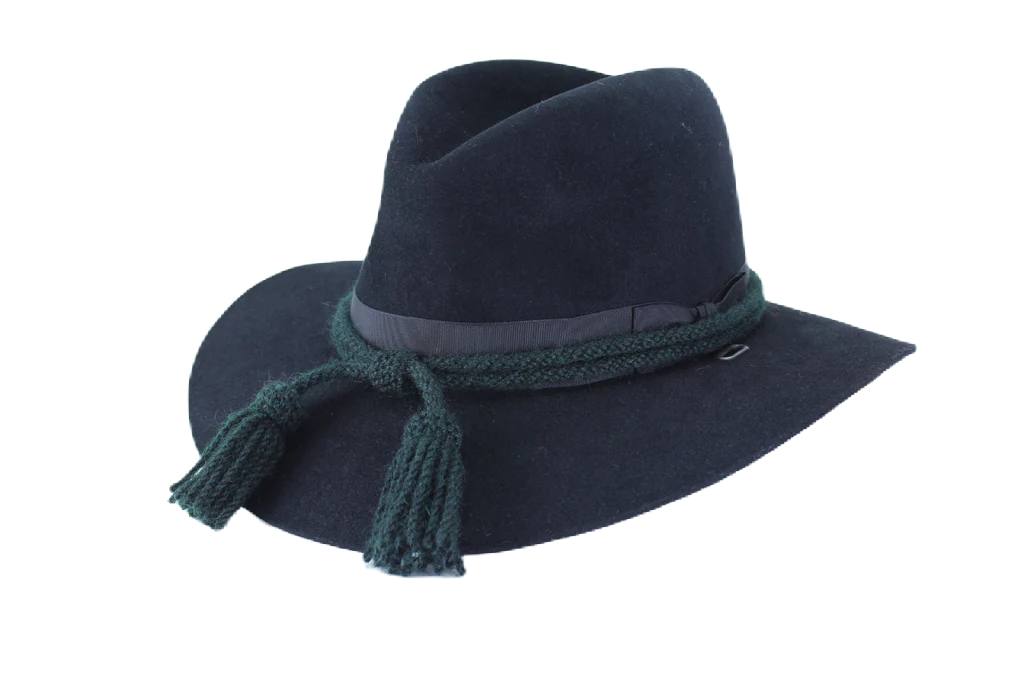 Civil War Style Hat Cord - Forest Green