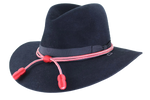 Hat Cord - Red / White Engineer