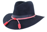 Hat Cord - Red / White Engineer