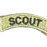 Scout Tab Patch Green