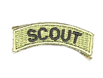 Scout Tab Patch Green