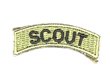 Scout Tab Patch Green