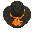 Civil War Style Hat Cord - Orange Signal