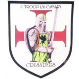 C Troop Crusaders Vinyl Sticker