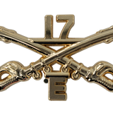 E-17 Cavalry Regimental Crossed Sabers Standard