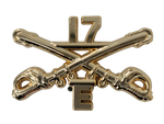 E-17 Cavalry Regimental Crossed Sabers Standard