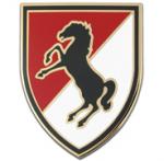 11th Armored Cavalry Regiment Combat Service Identification Badge