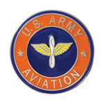 U.S. Army Aviation Round Pin