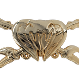 Cobra Crossed Sabers Pin Large