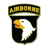 101st Airborne Division Pin 1 Inch