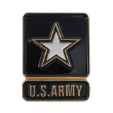 United States Army with Star Insignia Pin