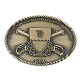 1-299 Cavalry Hawaii ARNG  - E Maka'ala Kakou  - KOA Belt Buckle