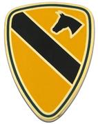 1st Cavalry Division Combat Service Identification Badge - CavHooah.com