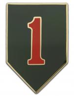 1st Infantry Division Combat Service Identification Badge - CavHooah.com