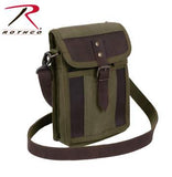 Rothco Canvas Travel Portfolio Bag With Leather Accents