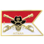 28-2 Hitman Custom Belt Buckle